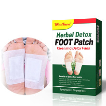 Detox Foot pads Patches 2021 OEM Health Care Products Chinese Herbal Beauty bamboo Detox Foot Patch